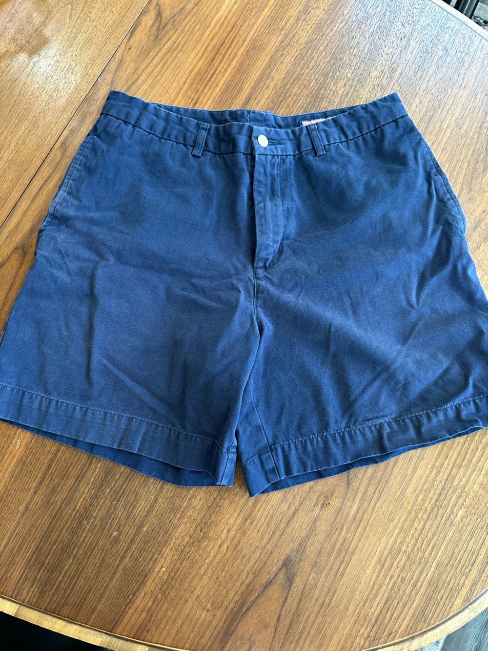 Vineyard Vines Deep Navy Flat-Front Shorts